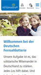Mobile Screenshot of fernsehlotterie.de